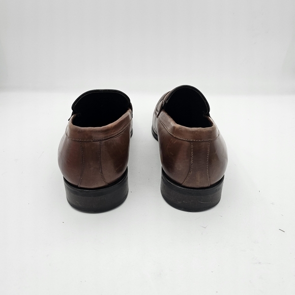 To Boot New York Adam Derrick Portofino Mens Brown Leather Penny Loafer Sz 11.5 - Picture 9 of 14